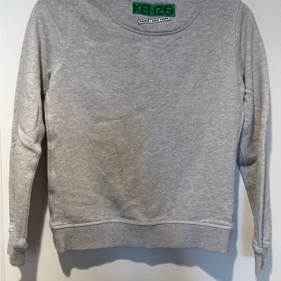 Kenzo Gray Tiger Graphic Crewneck Sweater - Picture 3 of 3